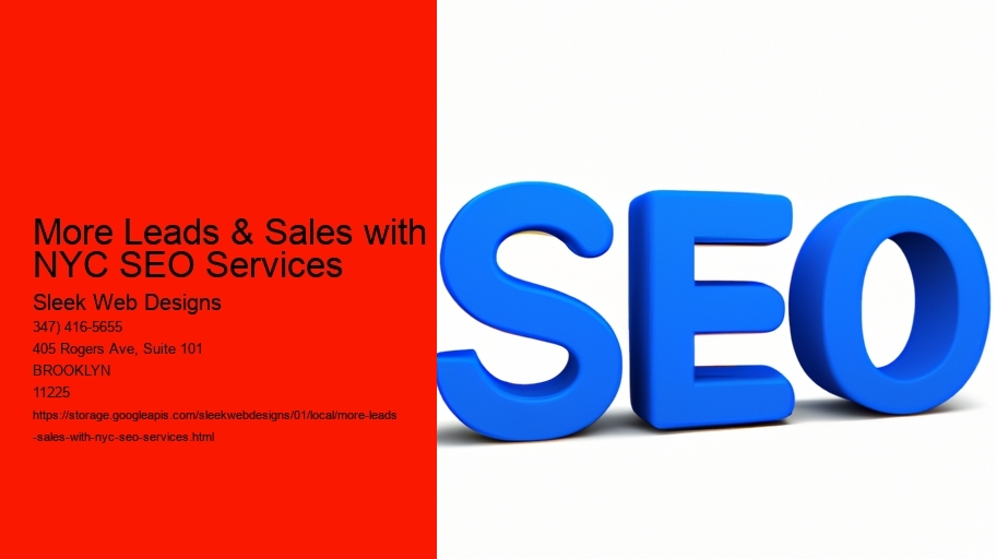 More Leads & Sales with NYC SEO Services